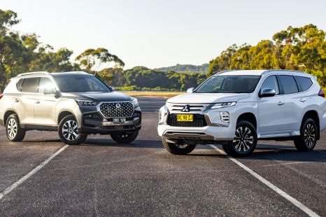 2024 Mitsubishi Pajero Sport v SsangYong Rexton comparison