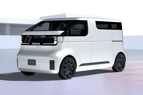 Toyota's new electric van concept is inspired by shipping containers