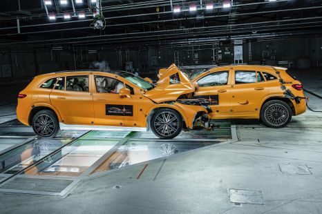 Electric car safety in the spotlight with new crash test