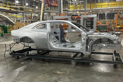 Leaked images of Dodge's electric muscle car point to possible petrol power