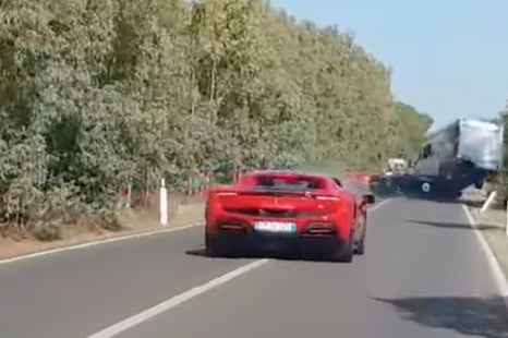 Ferrari collides with Lamborghini in fatal overtaking crash in Italy