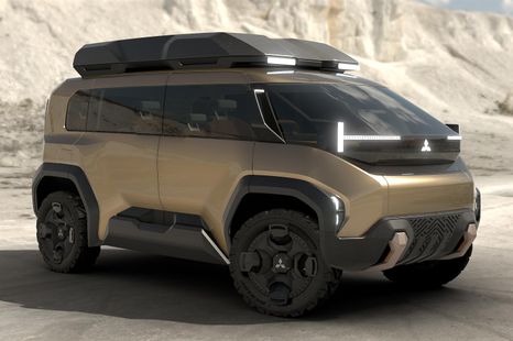 Mitsubishi previews electrified Delica people mover - and Australia is interested