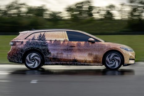 Volkswagen teases its first electric wagon