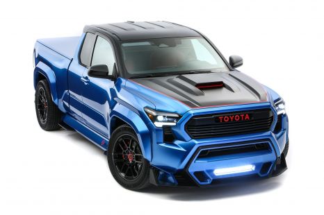Hot twin-turbo V6 Toyota Tacoma concept borrows from the Tundra