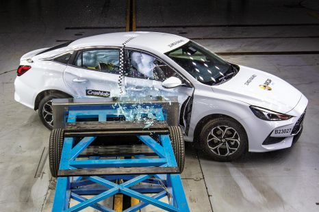 MG 5 receives zero-star ANCAP safety rating