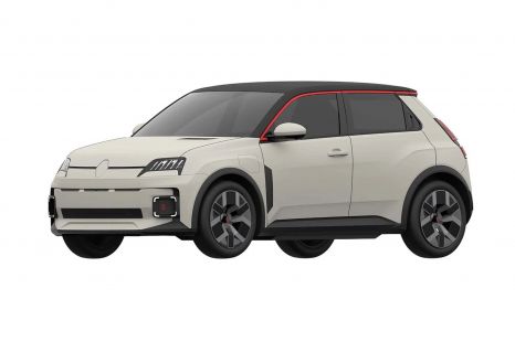 Renault's retro electric hatchback revealed in patent filing