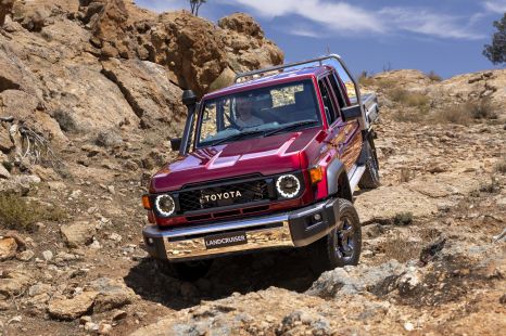 There's lots of life left in the 39 year-old Toyota LandCruiser 70 Series