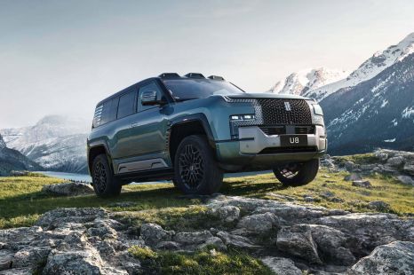 BYD's luxurious Mercedes-Benz G-Class rival spied in right-hand drive
