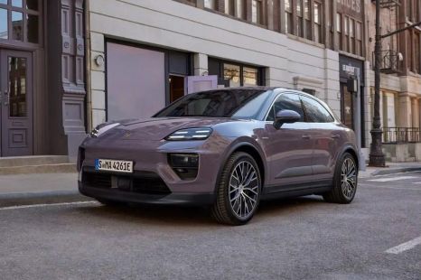 Here's the 2024 Porsche Macan EV before you're supposed to see it