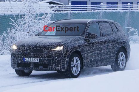 2025 BMW X3 spied with subtle redesign