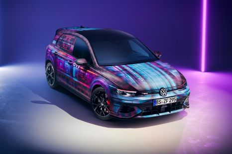 2025 Volkswagen Golf GTI teased with updated cabin, AI assistant