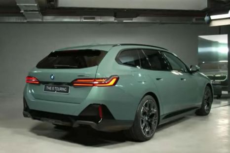 2024 BMW 5 Series wagon leaked undisguised