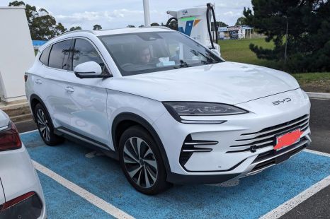 BYD's new SUV spied undisguised ahead of Australian launch