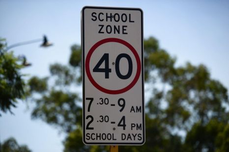 Don't do drugs... And certainly don't do them and drive through a school zone