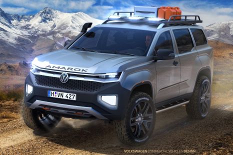 Volkswagen Amarok-based Ford Everest rival exposed
