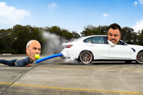 2024 BMW M3 CS vs BMW M2: Drift challenge with Joe Achilles
