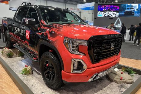 US firm's tech turns a petrol ute into an electric powerhouse