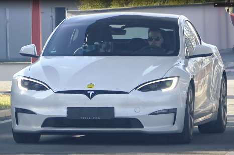 Is Ferrari benchmarking the Tesla Model S Plaid?