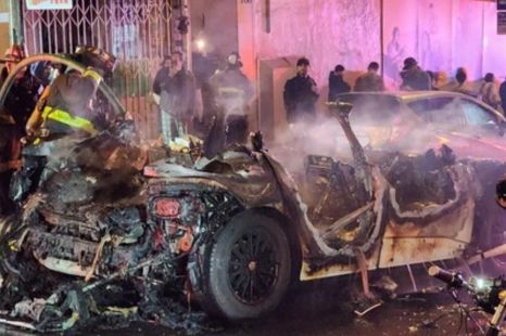 Robotaxi torched as San Francisco locals rage against driverless cars