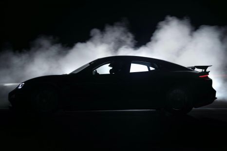 Porsche teases its fastest Taycan electric car yet