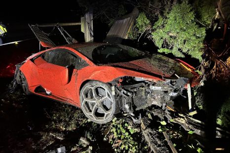 Canadian teen writes off Lamborghini Huracan in test drive gone awry