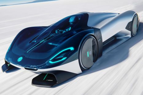 MG EXE181: Aerodynamic concept to challenge for land speed record