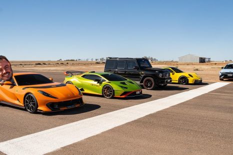 Drag race: Hyundai vs Lamborghini vs Ferrari vs Porsche vs Brabus Mercedes-AMG