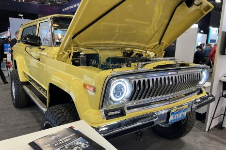 This hydrogen-powered off-roader shows one way to keep V8s alive