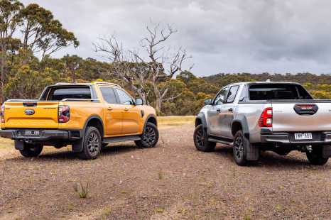 Ford Ranger Wildtrak Bi-Turbo vs 2024 Toyota HiLux Rogue MHEV: Spec battle