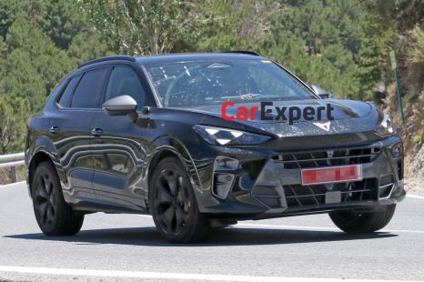 Cupra's largest SUV spied undisguised again