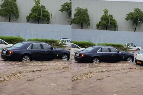 If it's flooded, forget it – even if you're in a Rolls-Royce