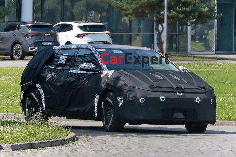 2025 Kia EV4 hatch shaping as more practical Tesla Model 3 rival