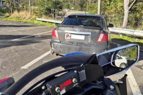 P-plater’s Subaru Impreza breaks down trying to outrun police