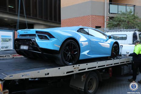 Lamborghini seized from unemployed man with 'unexplained wealth'