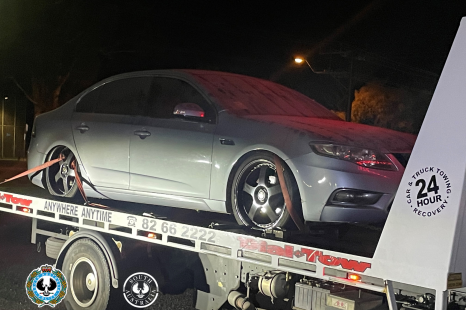 Impounded Ford Falcon is proof you shouldn't share your hooning online