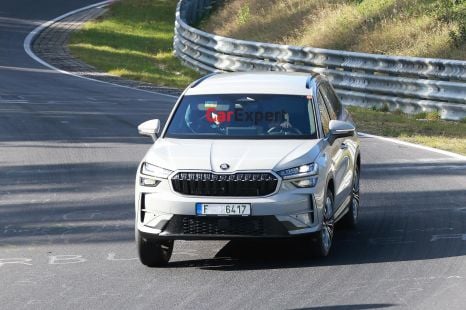 2025 Skoda Kodiaq RS: Sporty next-gen seven-seat SUV spied