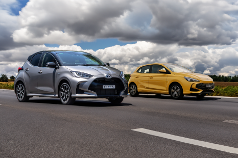 2025 MG 3 Hybrid+ vs Toyota Yaris Hybrid comparison: Spec battle
