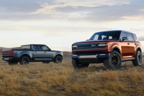 Scout Traveler and Terra: Volkswagen reveals Rivian-like electric ute, SUV