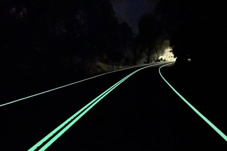 Australian state to combat road toll with glow-in-the-dark road markings