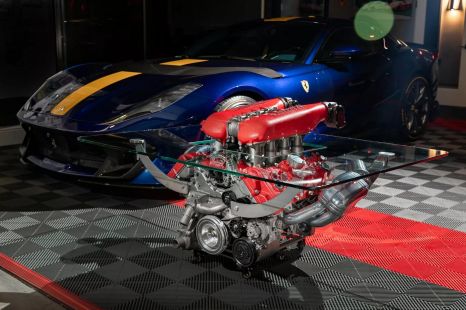 Here's one impractical but cool use for a Ferrari V8