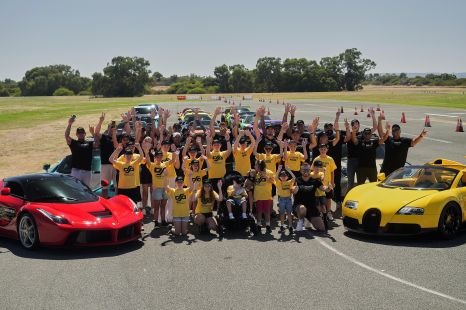 Supercar smiles for critically ill children