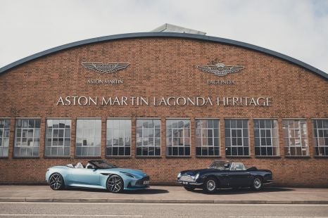 Aston Martin commences use of new Royal Warrant, thanks to King Charles