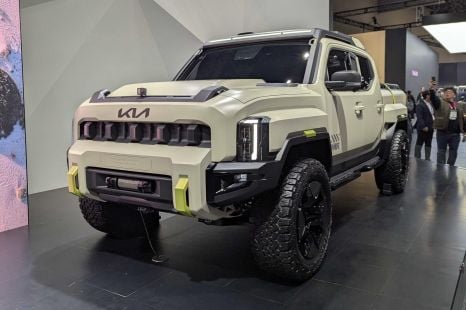 Beefy new Kia Tasman concept previews hardcore off-road gear