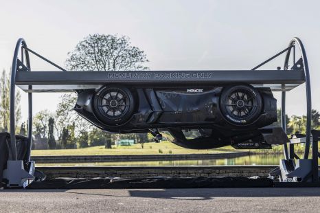 The world’s first car to drive upside down is an EV