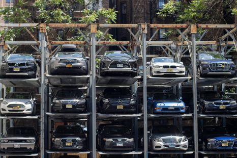 Two-year wait over for owners of van stuck in carpark