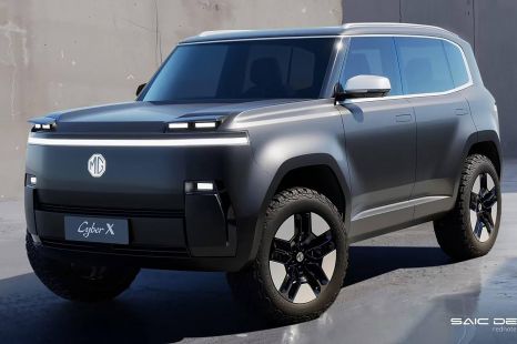 MG Cyber X concept unveiled with pop-up headlights