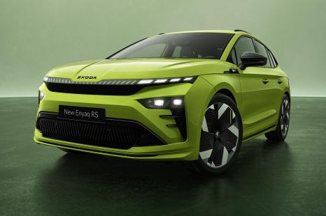 2026 Skoda Enyaq RS: Facelift revealed for hottest variant