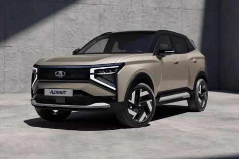 Lada Azimut: Russian brand's first new model in a decade unveiled