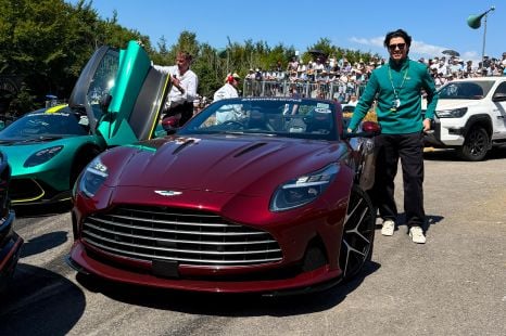 My first taste of Goodwood brought to you by Aston Martin