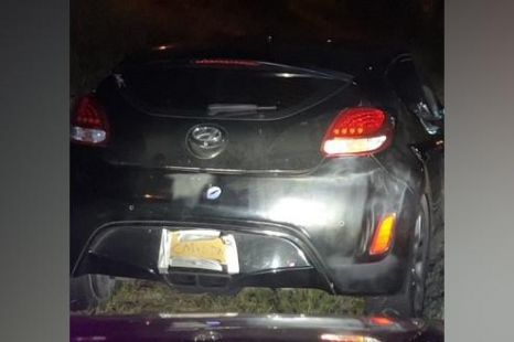 Looks legit! Driver busted for shonky cardboard number plates